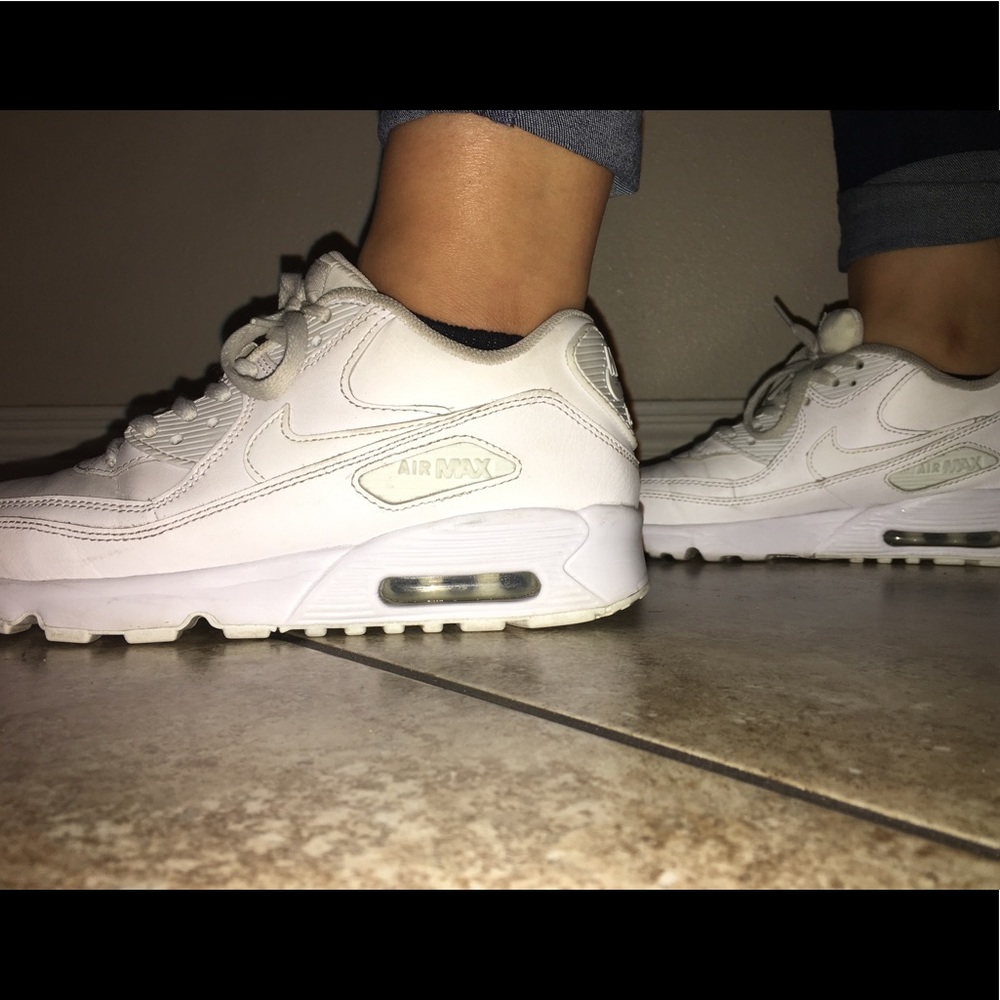 White Nike air max